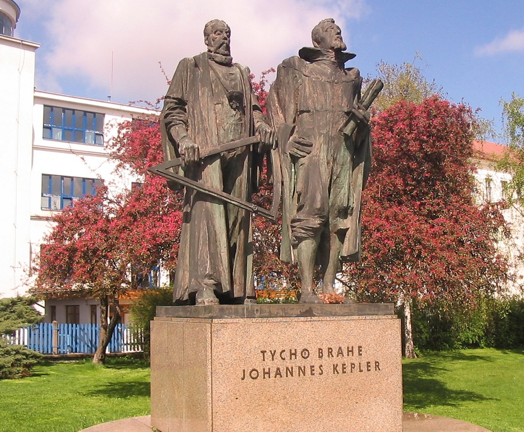 Monument to Tycho Brahe and Johannes Kepler